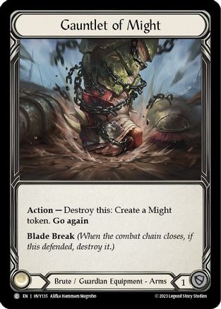 Gantelet de puissance (HVY135) - Heavy Hitters