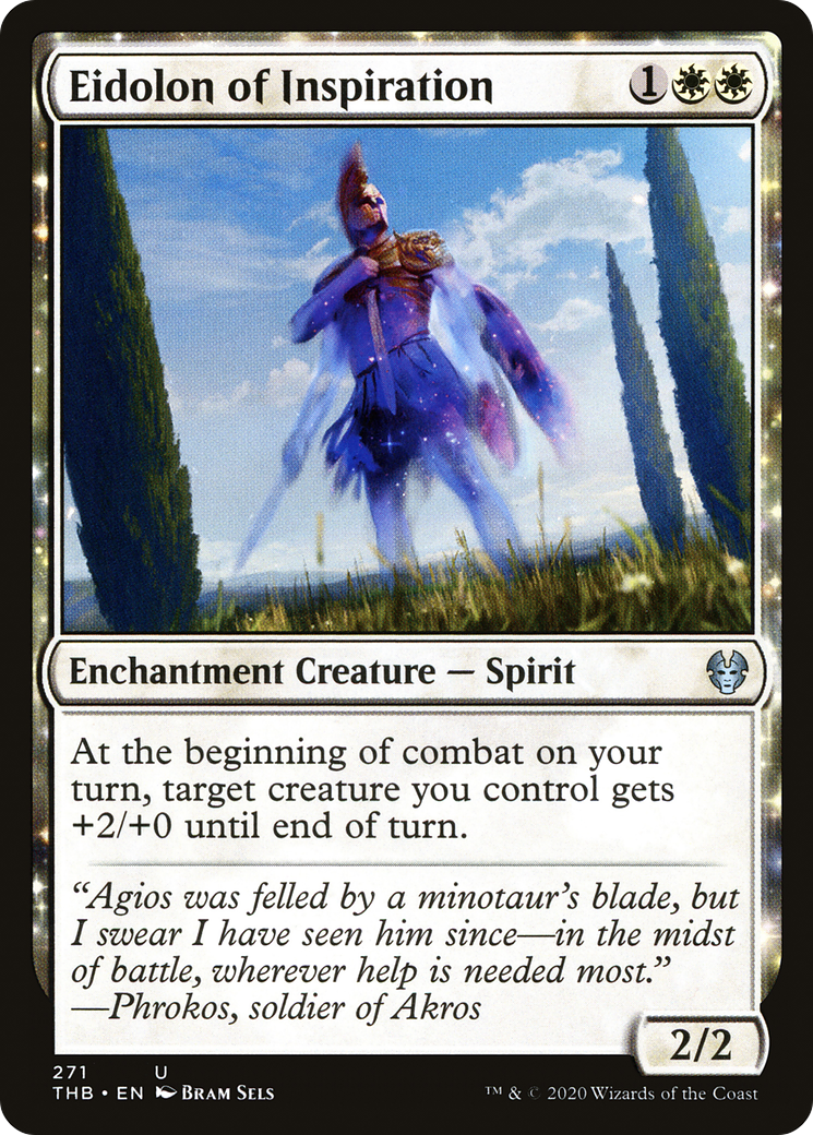 Eidolon of Inspiration (THB-271) - Theros Beyond Death: (enchantment)