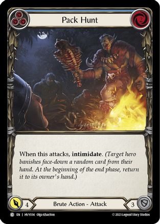 Pack Hunt (Bleu) (HVY034) - Heavy Hitters