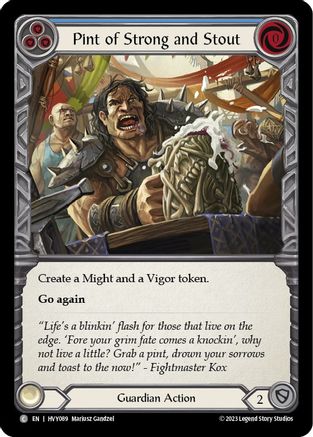 Pinte de bière forte et stout (HVY089) - Heavy Hitters