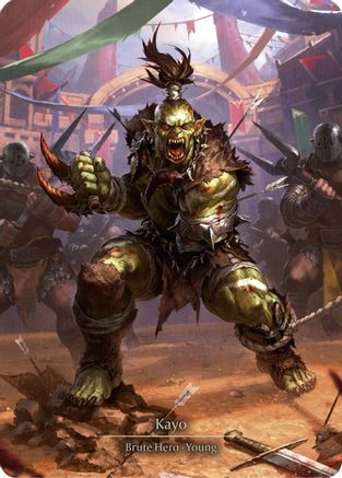 Kayo (Marvel) (HVY002) - Heavy Hitters Cold Foil