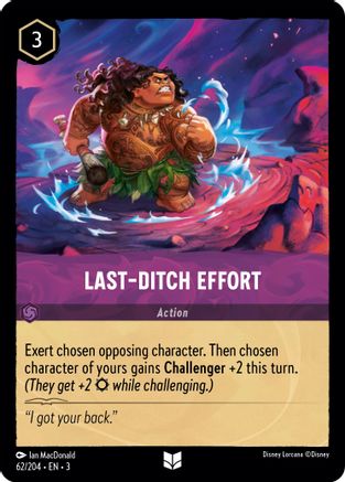 Dernier effort (62/204) - Dans les Inklands Cold Foil