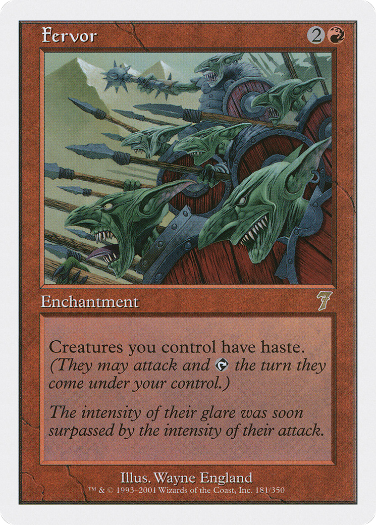 Ferveur (7ED-181) - Septième édition