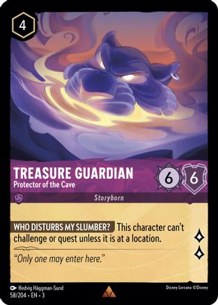 Gardien du trésor - Protecteur de la grotte (58/204) - Dans les Inklands