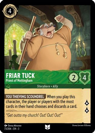 Frère Tuck - Prêtre de Nottingham (73/204) - Dans les Inklands