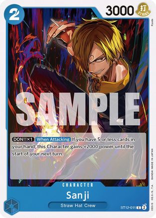 Sanji (ST12-011) - Deck de démarrage 12 : Zoro et Sanji