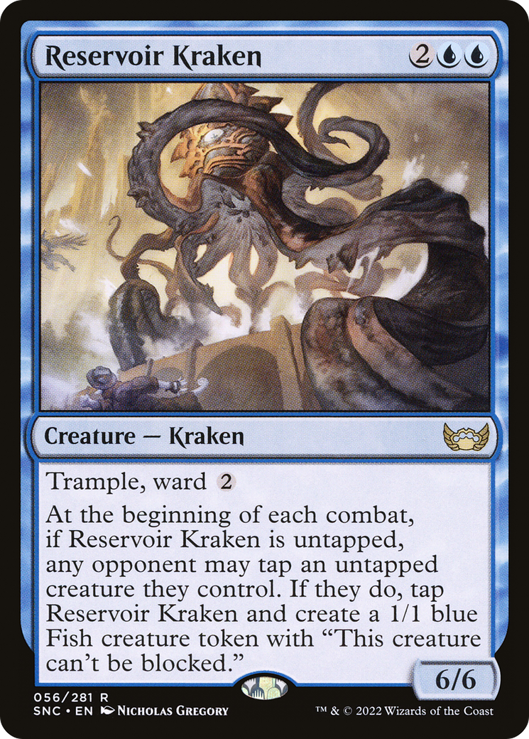 Réservoir Kraken (SNC-056) - Rues de New Capenna Foil