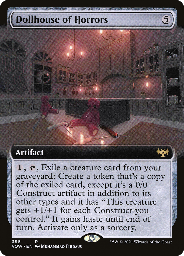 Dollhouse of Horrors (Extended Art) (VOW-395) - Innistrad: Crimson Vow: (Extended Art)