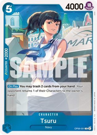 Tsuru (OP06-051) - Les ailes du capitaine Foil