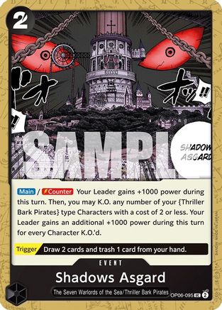 Shadows Asgard (OP06-095) - Les Ailes du Capitaine