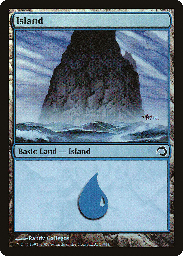 Island (PDS-038) - Premium Deck Series: Slivers Foil