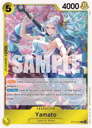 Yamato (ST13-016) - Ultra Deck : Les Trois Frères Foil