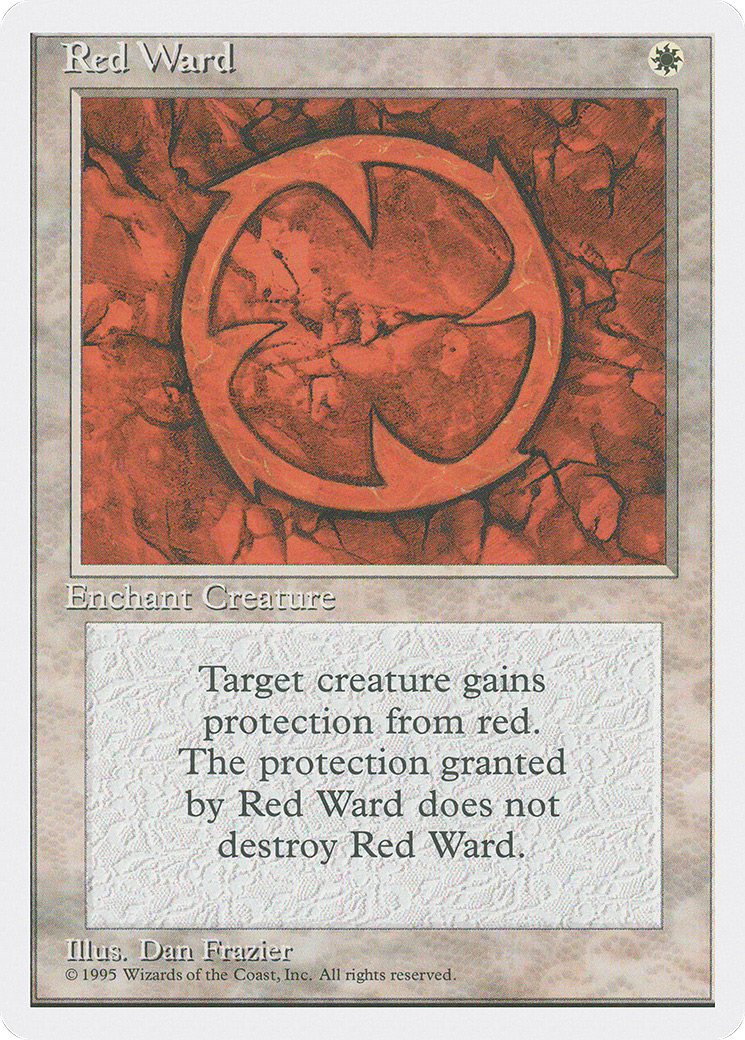 Red Ward (4ED-044) - Quatrième édition