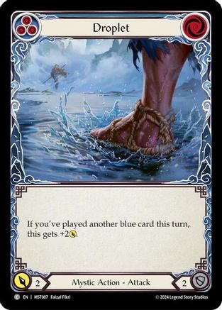 Gouttelette (MST087) - Feuille arc-en-ciel Part the Mistveil