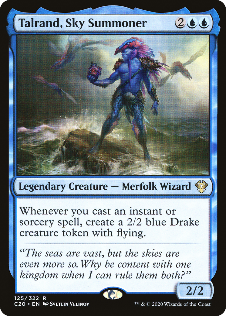 Talrand, Sky Summoner (C20-125) - Commander 2020