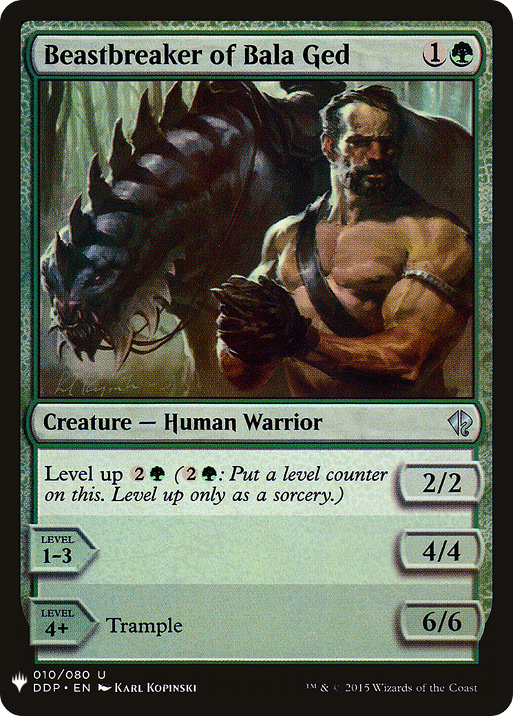 Beastbreaker of Bala Ged (LIST-010) - The List