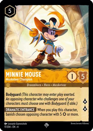 Minnie Mouse - Championne des Mousquetaires (17/204) - Le Retour d'Ursula