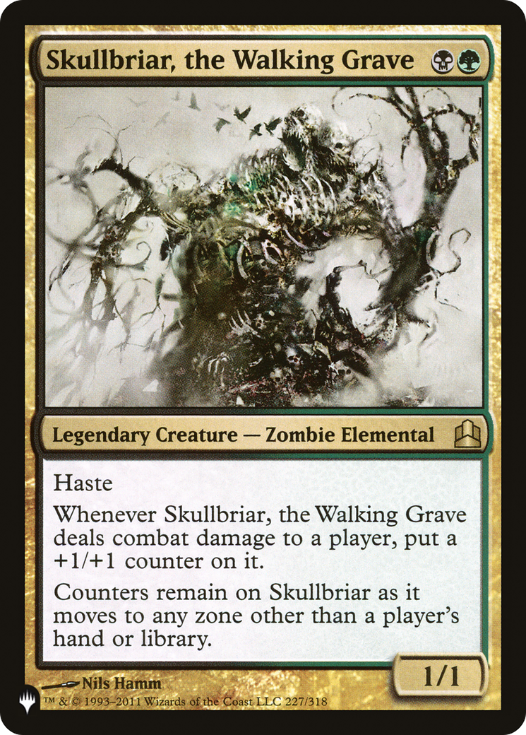 Skullbriar, the Walking Grave (LIST-CMD-227) - The List