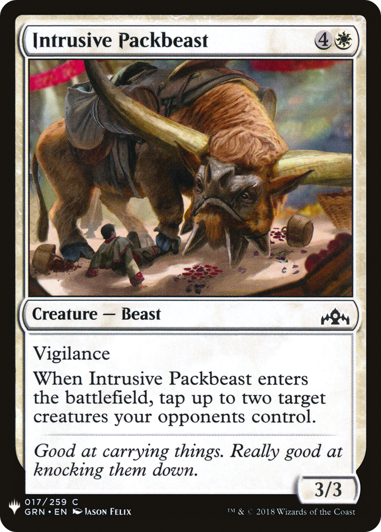 Intrusive Packbeast (LIST-GRN-17) - The List