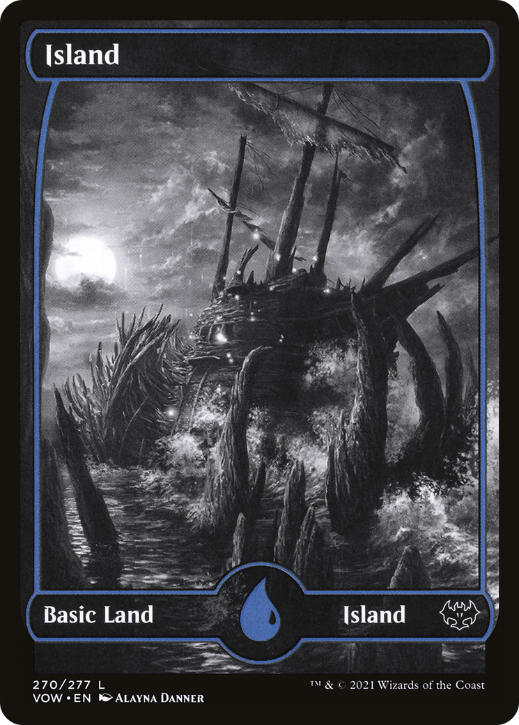 Island (270) (VOW-270) - Innistrad: Crimson Vow: (Showcase) Foil