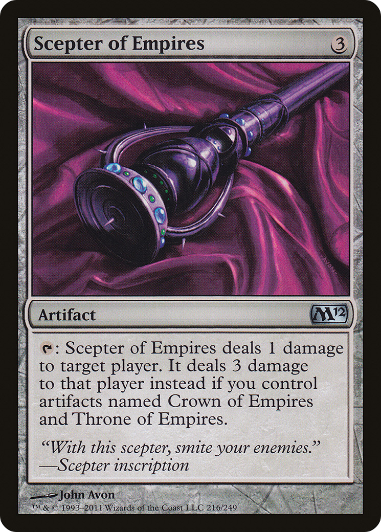 Sceptre des Empires (M12-216) - Magic 2012