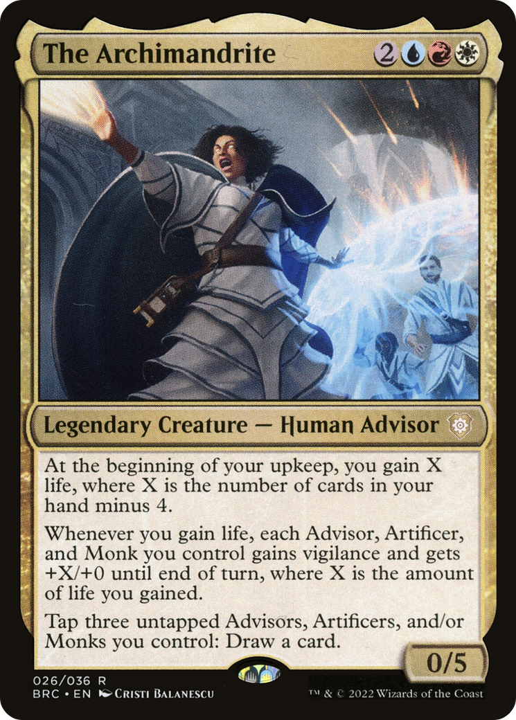 The Archimandrite (BRC-026) - The Brothers' War Commander Foil
