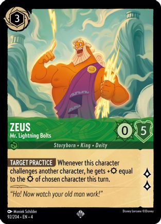 Zeus - M. Lightning Bolts (92/204) - Le retour d'Ursulas