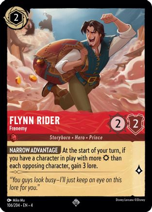 Flynn Rider - Frenemy (106/204) - Le retour d'Ursula