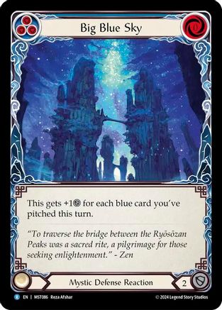 Grand ciel bleu (MST086) - Écartez le voile de brume