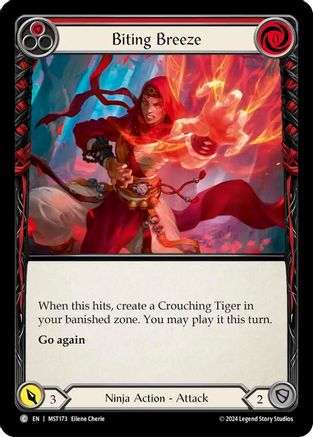 Brise mordante (rouge) (MST173) - Feuille arc-en-ciel Part the Mistveil