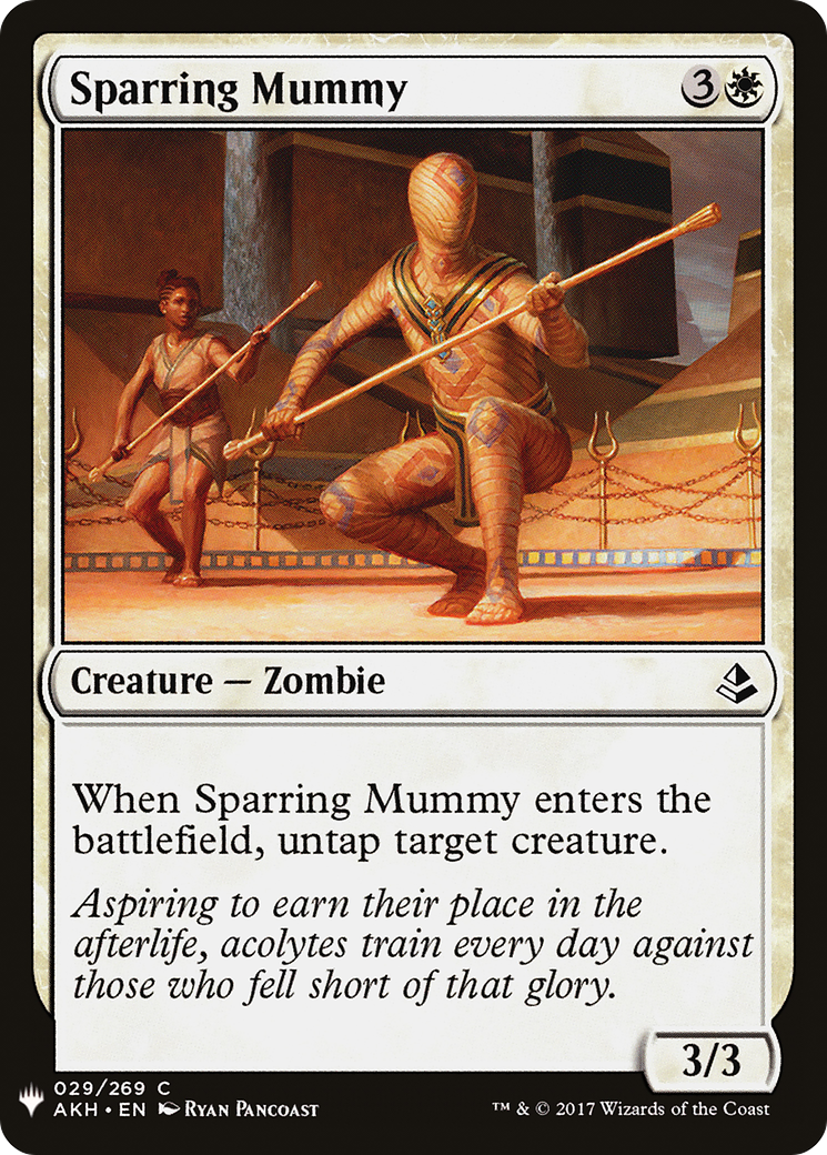 Sparring Mummy (LIST-AKH-29) - The List