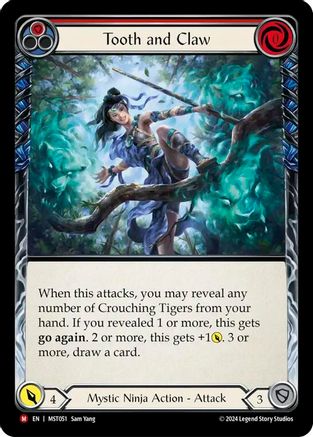 Dent et griffe (MST051) - Séparer le voile de brume