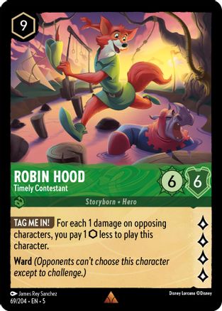 Robin des Bois - Concurrent opportun (69/204) - Ciels scintillants, feuille froide