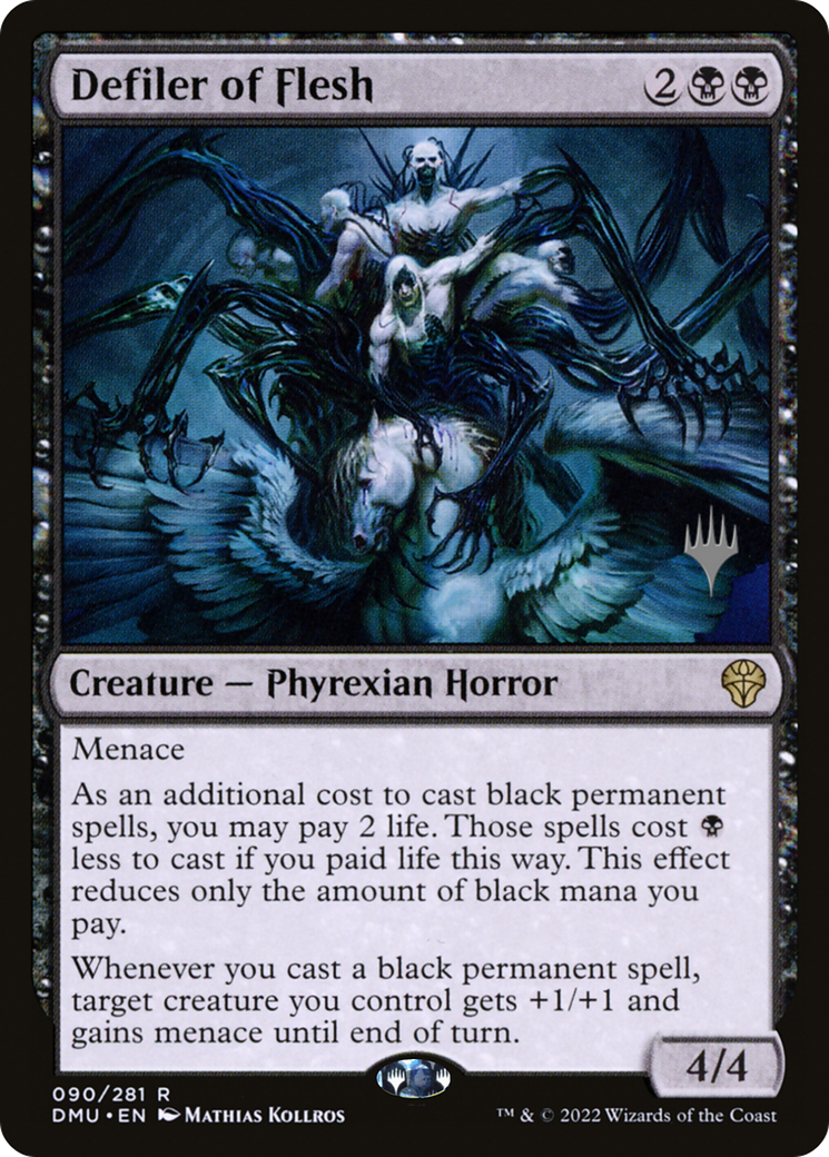 Profanateur de chair (PDMU-90P) - Dominaria United Promos Foil