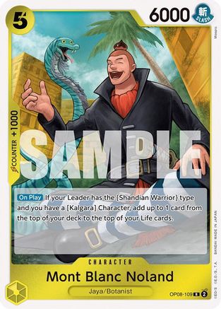 Mont Blanc Noland (OP08-109) - Deux Légendes