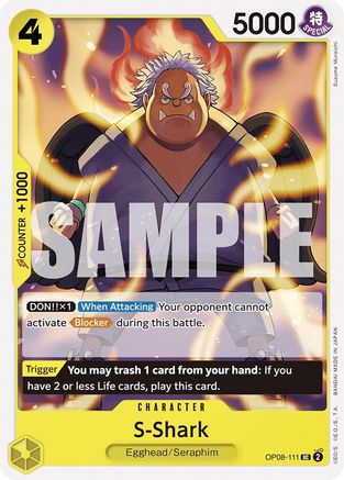 S-Shark (OP08-111) - Deux légendes