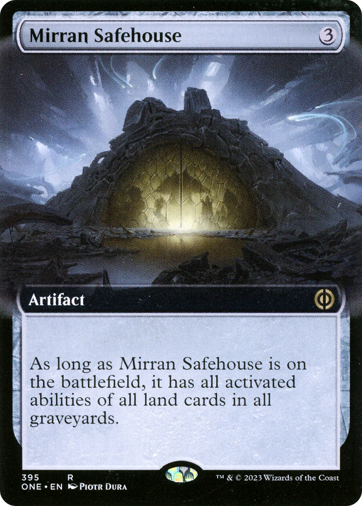 Mirran Safehouse (Extended Art) (ONE-395) - Phyrexia: All Will Be One: (Extended Art) Foil