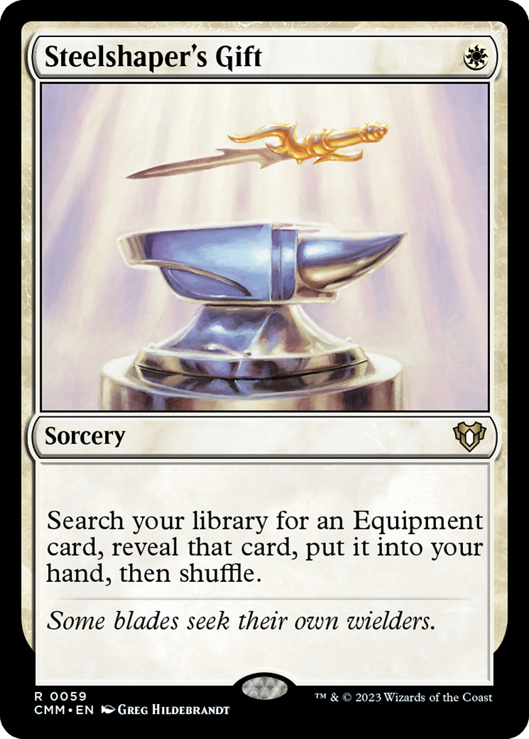 Steelshaper's Gift (CMM-059) - Commander Masters