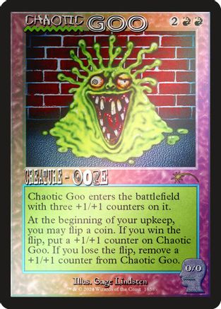 Chaotic Goo (Rainbow Foil) (SLD-1658) - Secret Lair Drop Series Foil
