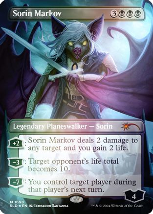 Sorin Markov (Rainbow Foil) (SLD-1698) - Secret Lair Drop Series Foil