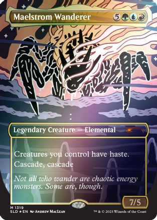 Maelstrom Wanderer (Rainbow Foil) (SLD-1319) - Secret Lair Drop Series Foil
