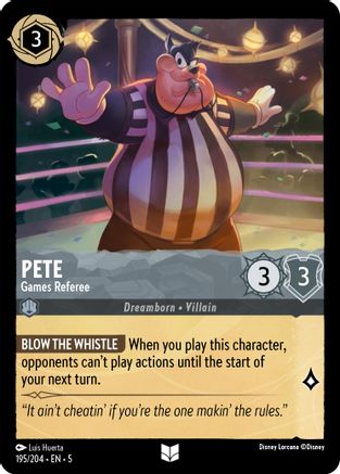 Pete - Arbitre de jeux (195/204) - Shimmering Skies Cold Foil