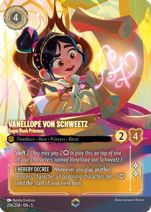 Vanellope von Schweetz - Sugar Rush Princess (Enchanted) (206/204) - Holofolie Shimmering Skies