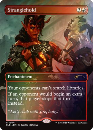 Stranglehold (Rainbow Foil) (SLD-1804) - Secret Lair Drop Series Foil