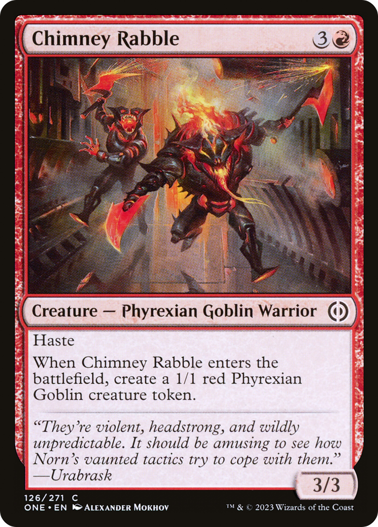 Chimney Rabble (ONE-126) - Phyrexia : Tous ne seront qu'un