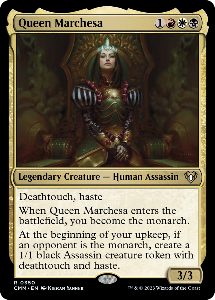 Reine Marchesa (CMM-350) - Commander Masters Foil