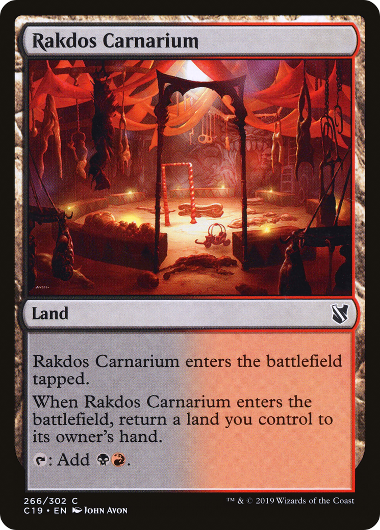 Rakdos Carnarium (C19-266) - Commandant 2019