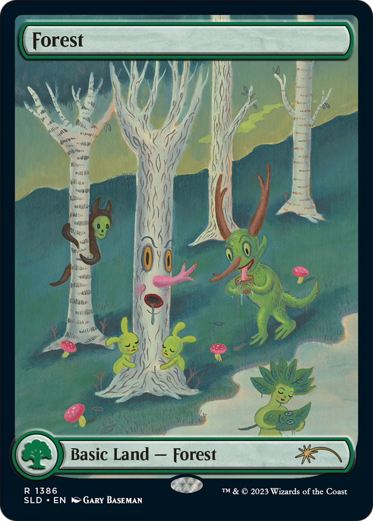 Forest (1386) (SLD-1386) - Secret Lair Drop: (Full Art)