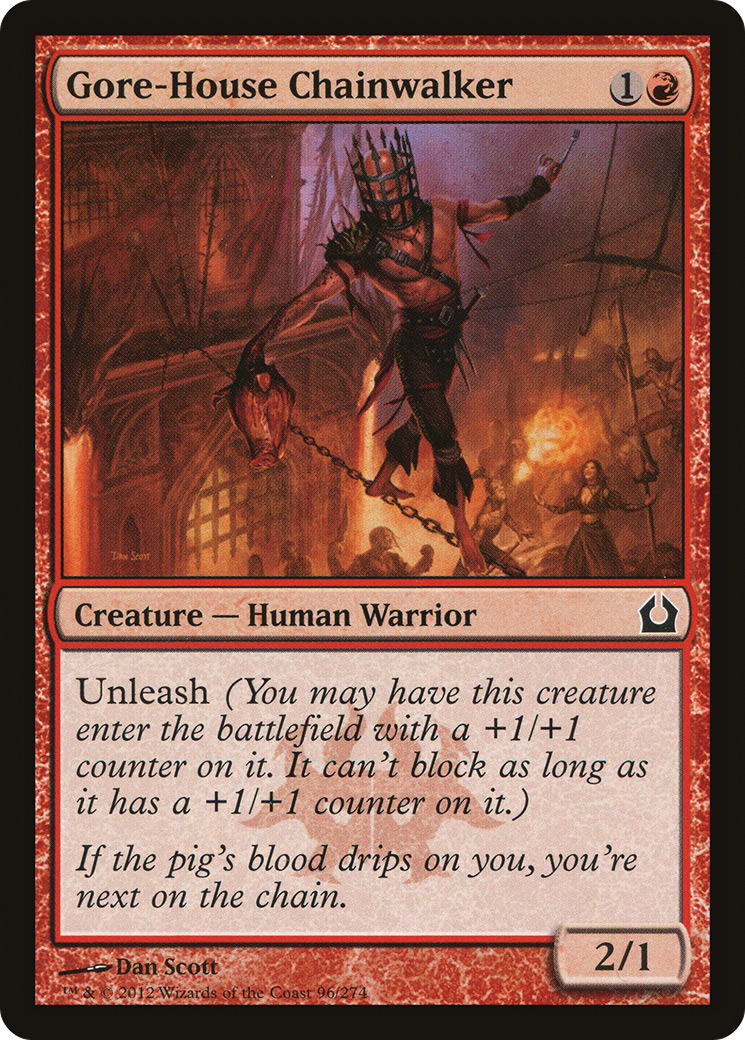 Gore-House Chainwalker (RTR-096) - Return to Ravnica Foil