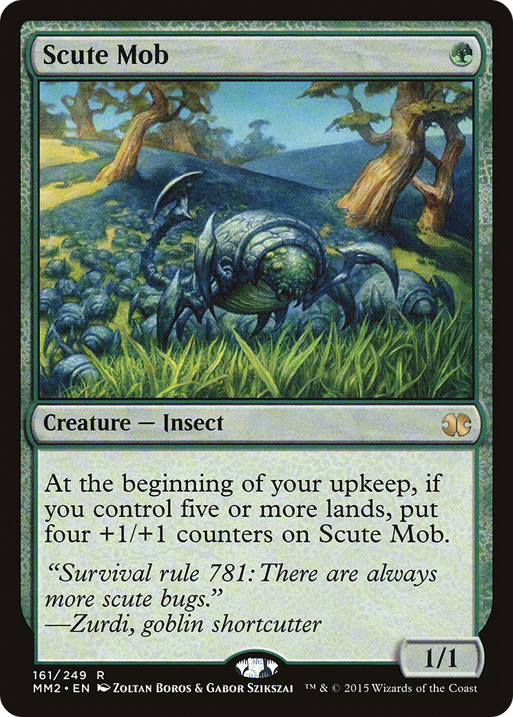 Scute Mob (MM2-161) - Modern Masters 2015